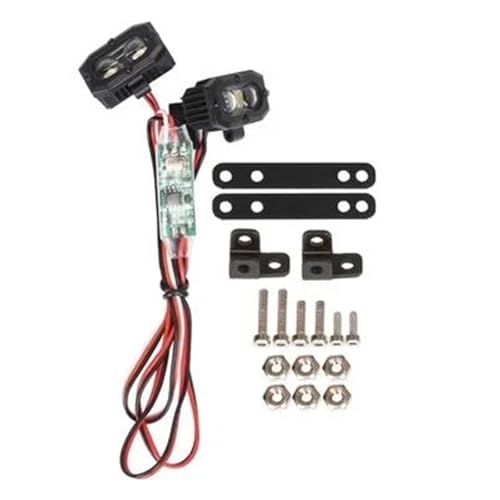 RC Teile Für Axial Für Traxxas Für TRX4 Für TRX6 Für SCX10 90046 AXI03007 Für Wraith Gen8 VS4-10 RC Lichter Scheinwerfer Scheinwerfer 1/10 RC Auto Crawler Teile(Size 6 with Controller) von XAQRYQO