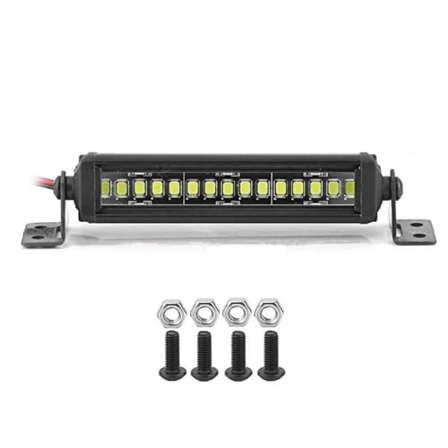 RC Teile Für Axial SCX10 90046 Für Traxxas Für TRX4 Für Slash Für Rustler 55/75/95/115/135/215mm Licht Bar Dach Lampe Lichter 1/8 1/10 RC Auto Upgrade Teile(55mm) von XAQRYQO