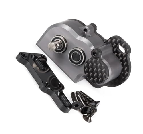 RC Teile Für Capra F9 AR45 1/10 Bearbeitetes Ultraleicht-Portalgetriebe 48 Pitch Tiny Getriebe Mit Slipper Pad RC Crawler Für LCG Für Chassis Achse Autoteile(Gray) von XAQRYQO