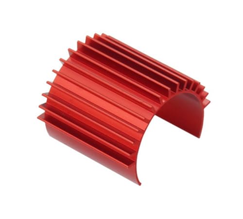 RC Teile Für HPI Für Wltoys Für WPL Für MN Für TRAXXAS 370 380 1/12 1/16 1/18 Bürstenloser Elektromotor-Kühlkörper RC-Auto-Upgrade-Zubehör(Red) von XAQRYQO