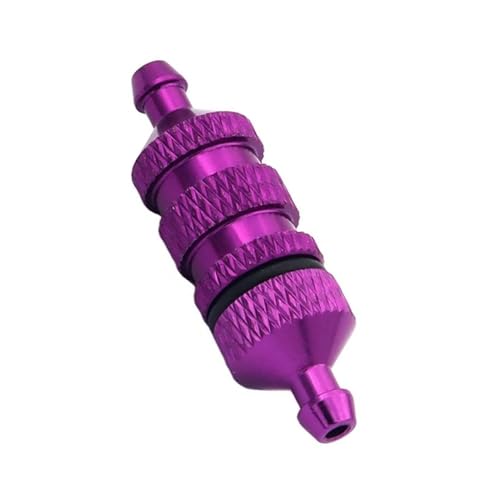 RC Teile Für HSP Für Racing 02156 Für HSP 94122 94188 Für Traxxas Für TRX4 Für Nitro 1/8 1/10 Kraftstoff Filter RC Modell Auto Ersatzteile Modifikation Zubehör(Purple) von XAQRYQO