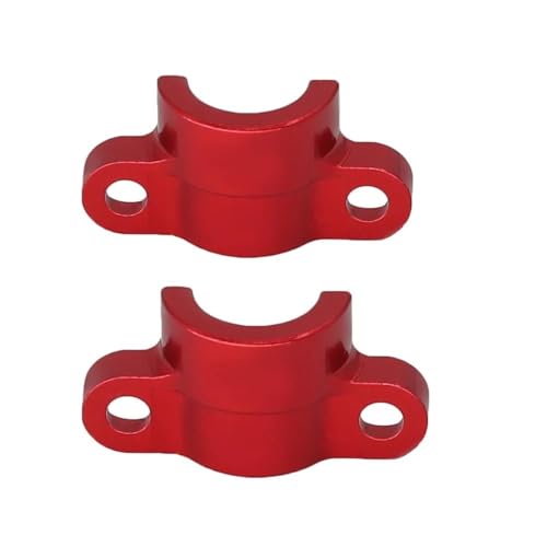 RC Teile Für Tamiya Für TT02 TT02D Für TT02B TT-02FT TT-02RR Metall Antriebswelle Dogbone Fest Mount RC Upgrade Auto Teile Ersatz Auto Zubehör(Red) von XAQRYQO