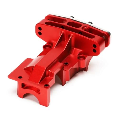 RC Teile Für Traxxas 1/5 Für X-Maxx 1/6 Für XRT 8S 7726 7720 7727X Metall Schott Vorne Hinten Oberen Differential Abdeckung Ersatz RC Auto Teile(Red,Rear) von XAQRYQO