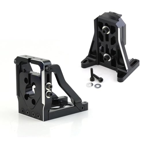 RC Teile Für Traxxas 1/5 Für X-Maxx 6S 8S 1/6 Für XRT Metall Verbesserte Motor Halterung Sitz Schnelle Disassembley Ersatz RC Auto Upgrade Teile(Black,Set) von XAQRYQO
