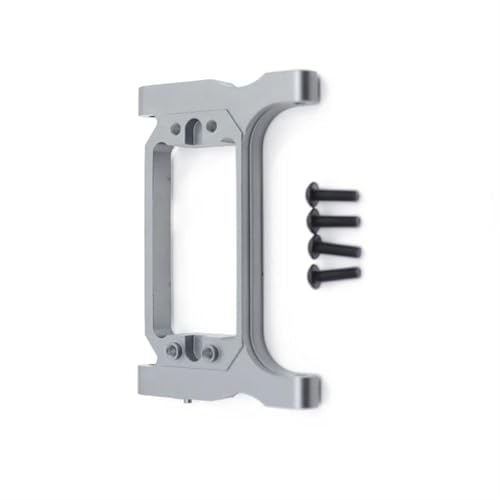 RC Teile Für Traxxas Für TRX4 Für Blazer Sport G500 Für TRX6 1/10 Frontservohalterung Für Chassis Lenkquerträger Ersatz RC Crawler Autoteile(Silver) von XAQRYQO