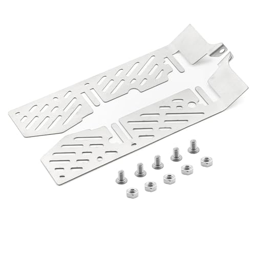 RC Teile Für Traxxas Für TRX4 Für Defender 1/10 RC Für Chassis Rüstung Set Sportwagen Skid Plate Sportkarosserie RC Autoteile Ersatz Autozubehör(Size 2) von XAQRYQO