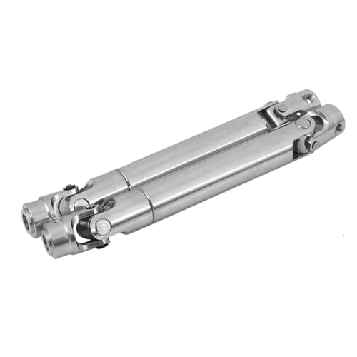 XAQRYQO RC Antriebswelle Für Axial Für Scx10 Tf2 Trx4 Stahl Universal 6-teilige Antriebswelle Mit CVD 110-155 Mm Für Modelle Im Maßstab 1:10 rc Cars Crawler von XAQRYQO