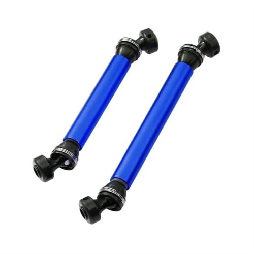 XAQRYQO RC Antriebswelle Für Axial Rbx10 Für Ryft 4Wd AXI03005 Aluminiumlegierungsrohr + Stahl-Cvd-Kopf Vorne Und Hinten Antriebswelle 1/10 rc Cars(Blue) von XAQRYQO
