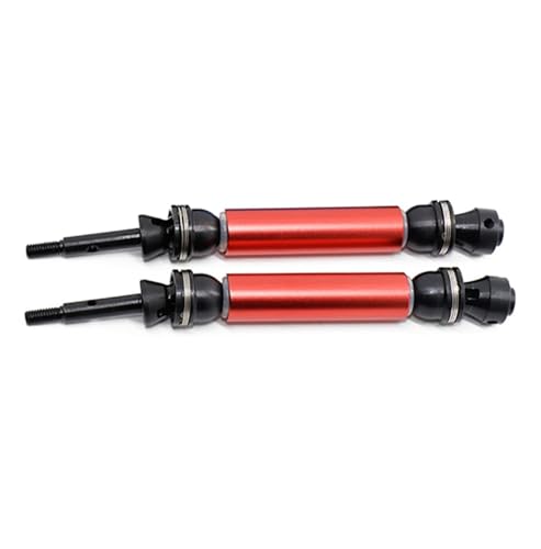 XAQRYQO RC Antriebswelle Für Slash Für Stampede Für Hoss Für VXL 2WD 2 Stück Metall-Hinterantriebswelle CVD 1/10 RC Auto Upgrade Teile Zubehör von XAQRYQO