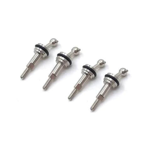 XAQRYQO RC Antriebswelle Für Wltoys Für 284131 K969 K989 K999 P929 4 Stück Metall Verlängerte Antriebswelle CVD Universalgelenk 1/28 RC Auto Upgrade Teile(25mm) von XAQRYQO