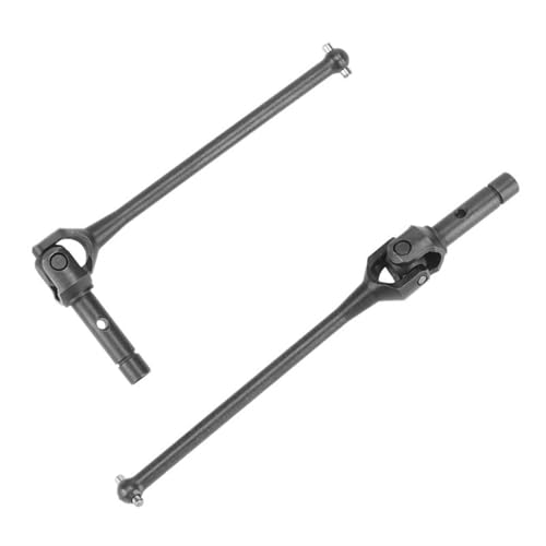 XAQRYQO RC Antriebswelle Für Yikong YK4082 Für Absima CR 1,8 Für Yucatan 2Pcs Metall Vordere Antriebswelle CVD 1/8 RC Crawler Auto Upgrade Teile von XAQRYQO