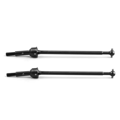 XAQRYQO RC Antriebswelle Für ZD DBX-10 1/10 RC Für Rennwagen-Upgrade-Teile, Ersatzzubehör, 2 Stück Metall-Frontantriebswelle, CVD-Getriebewelle von XAQRYQO