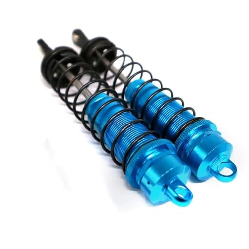 XAQRYQO RC Auto Dämpfer Für ARRMA ARA102690 Monster Trucks Vorderer Stoßdämpfer 1/10 RC Autoteil Gewindedämpfer Ersatzteil(Blue) von XAQRYQO