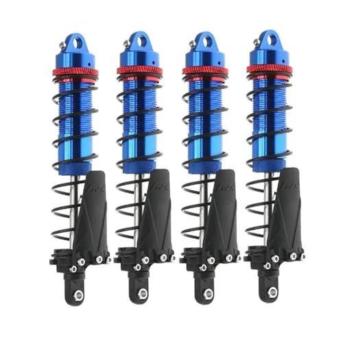 XAQRYQO RC Auto Dämpfer Für Axial SCX10 AXI03007 RBX10 D90 TRX4 Metall 110 Mm Stoßdämpfer Öldämpfer Für 1/10 RC Crawler Car Upgrade-Teile(Blue) von XAQRYQO