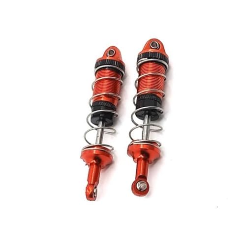 XAQRYQO RC Auto Dämpfer Für WLtoys 12427 12428-AB 12429 12423 FY01 FY02 FY03 1/12 RC Autoteile Metall Upgrade Modifizierter Hydraulischer Vorderer Stoßdämpfer(Red) von XAQRYQO