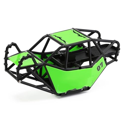 XAQRYQO RC Autoteile Für Axial Für SCX10 Für II 90046 1/10 RC Crawler Auto Kunststoff Für Rock Für Buggy Roll Käfig Körper Shell Für Chassis DIY Teile(Green) von XAQRYQO
