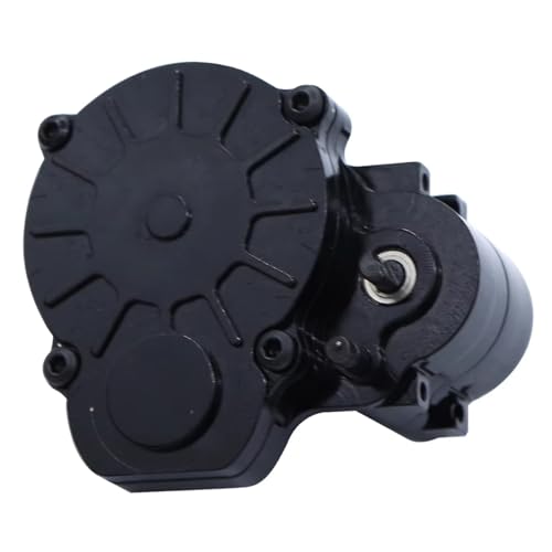 XAQRYQO RC Autoteile Für FMS Für FCX18 FCX24 1/24 RC Crawler Auto-Upgrades, Ersatzteile, Metallgetriebe, Getriebe(Black) von XAQRYQO