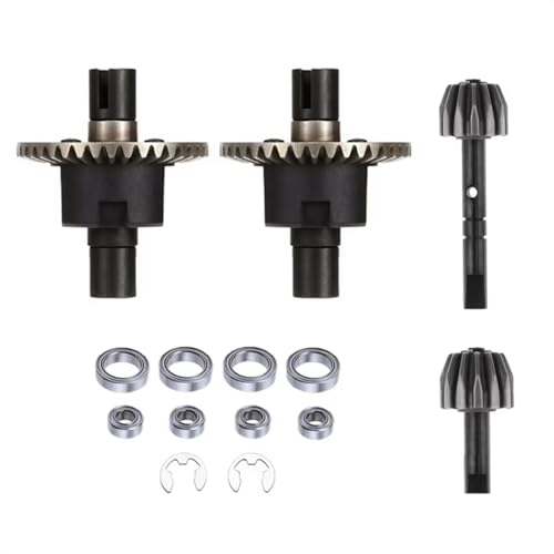 XAQRYQO RC Autoteile Für HSP Für Redcat Für Volcano 94123 94107 94111 94118 94166 1/10 RC -Auto -Upgrade -Teile Vorne Und Hinter von XAQRYQO