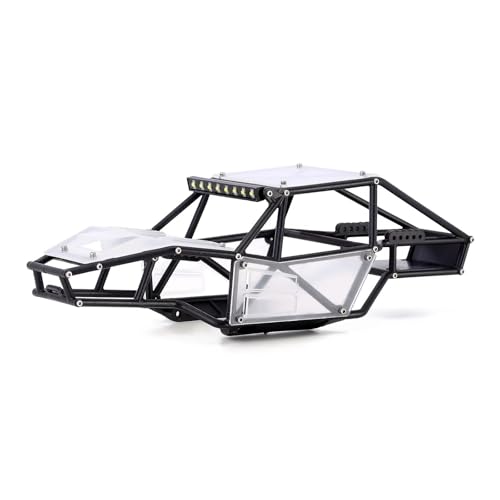 XAQRYQO RC Autoteile Für TRX4M 1/18 RC Crawler Upgrade Upgrades Ersatzkunststoff Für Buggy-Karosserie Für Chassis-Kit(Clear) von XAQRYQO