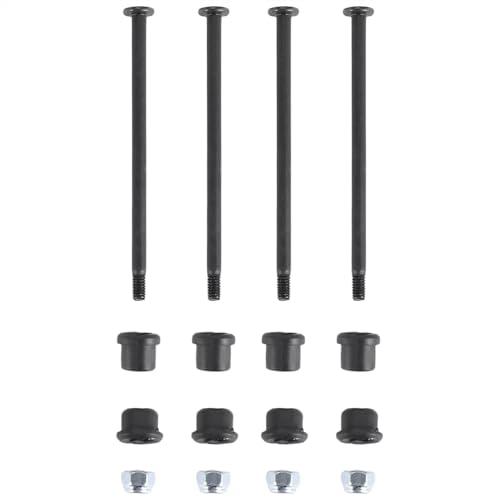 XAQRYQO RC Autoteile Für WLTOYS 144002 144010 124016 124017 RC -Autoteile Zubehör Vor Und Hinten Für Schwingarmschraubenstift Mit Wellenhülle von XAQRYQO