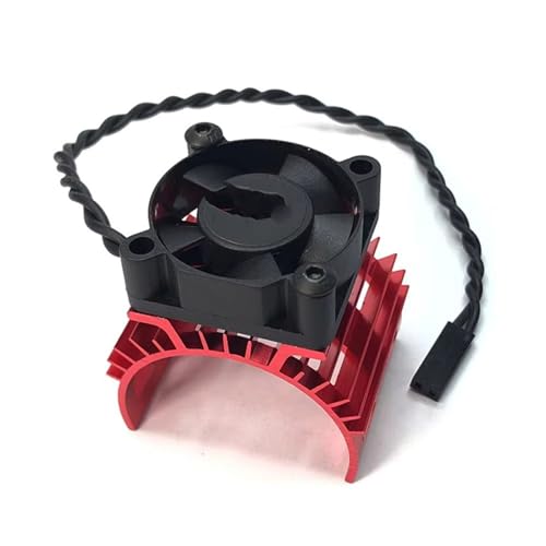 XAQRYQO RC Autoteile Für Wltoys 144001 124019 124018 124016 104001 RC -Auto 540 550 3650 Motor Kühlkörper Wärtkühlkühlungslüfter von XAQRYQO