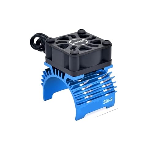 XAQRYQO RC Autoteile RC-Motorlüfter Kühlkörper Für 380 390 540 550 Bürstenlosen Motor 28/29/36 Mm RC-Auto-Upgrades Ersatzzubehör(Blue,28 29mm) von XAQRYQO