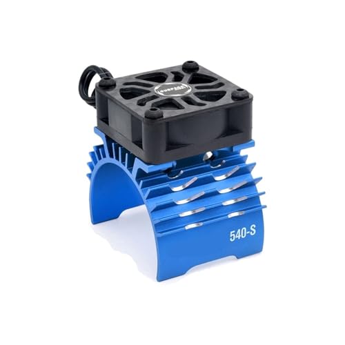 XAQRYQO RC Autoteile RC-Motorlüfter Kühlkörper Für 380 390 540 550 Bürstenlosen Motor 28/29/36 Mm RC-Auto-Upgrades Ersatzzubehör(Blue,36mm) von XAQRYQO