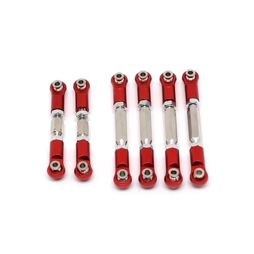 XAQRYQO RC-Links-Gestänge Für Arrma Für Granite Für SENTON Für VORTEKS Für Typhon 1/10 RC Auto Upgrade Teile Metall Spurstangen Verbindungsglieder Set von XAQRYQO