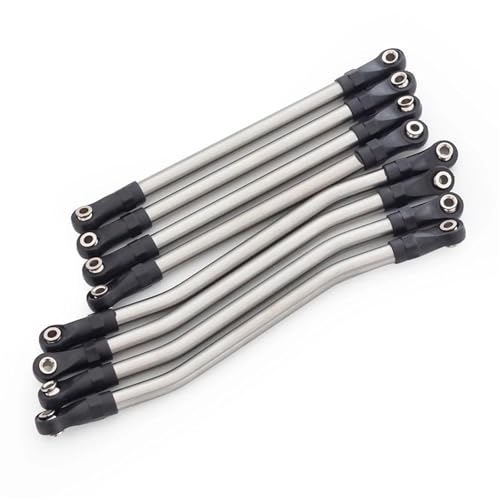 XAQRYQO RC-Links-Gestänge Für Axial Für Capra 1/10 RC-Autoteil, RC-Autozubehör, RC-Upgradeteil, Metall-Radstand, Lenkstangensatz XAQRYQO RC-Links-Gestänge Für Axial Für Capra 1/10 RC-Autoteil, RC-Autozubehör, RC-Upgradeteil, Metall-Radstand, Lenkstangensatz von XAQRYQO