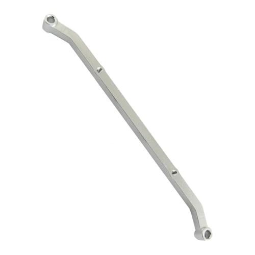 XAQRYQO RC-Links-Gestänge Für Axial Für SCX10 1/10 RC Autoteil 1 Stück Langlebige Lenkverbindungsstange Aus Aluminiumlegierung Lenkgestänge Spurstange(White) von XAQRYQO