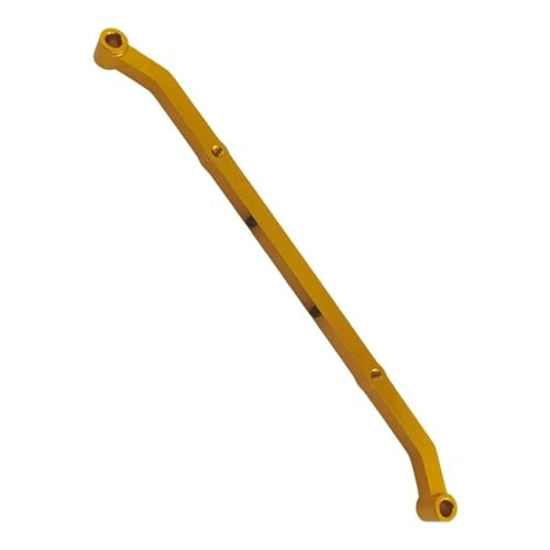XAQRYQO RC-Links-Gestänge Für Axial Für SCX10 1/10 RC Autoteil 1 Stück Langlebige Lenkverbindungsstange Aus Aluminiumlegierung Lenkgestänge Spurstange(Yellow) von XAQRYQO