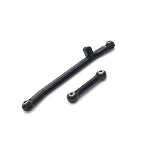 XAQRYQO RC-Links-Gestänge Für Axial SCX24 1/24 RC-Autoteil RC-Autozubehör Ersatzteile 2-teilige Lenkstange Aus Aluminiumlegierung(Black) von XAQRYQO
