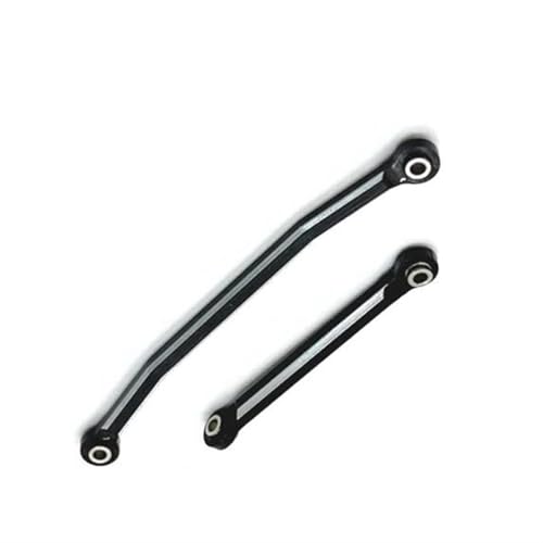 XAQRYQO RC-Links-Gestänge Für FMS FCX24 1/24 RC Crawler Auto Upgrades Teile Zubehör Metall Lenkstangen Lenkgestänge Spurstangen(Black) von XAQRYQO