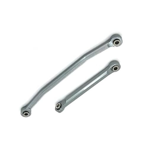 XAQRYQO RC-Links-Gestänge Für FMS FCX24 1/24 RC Crawler Auto Upgrades Teile Zubehör Metall Lenkstangen Lenkgestänge Spurstangen(Gray) von XAQRYQO
