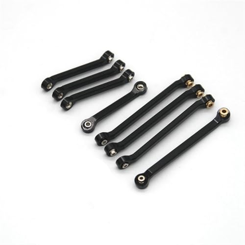 XAQRYQO RC-Links-Gestänge Für FMS Für EAZYRC Für RocHobby Für MOGRICH 1/18 RC Auto Upgrades Teile Zubehör Metall Chassis Linkage Link Rod Zugstange von XAQRYQO