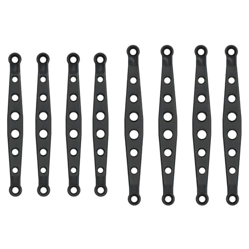 XAQRYQO RC-Links-Gestänge Für HB Für Spielzeug ZP1001 ZP1002 ZP1003 ZP1004 1/10 RC Auto Ersatzteile 8 Stück Chassis Link Rod Linkage Zugstangen Spurstange von XAQRYQO