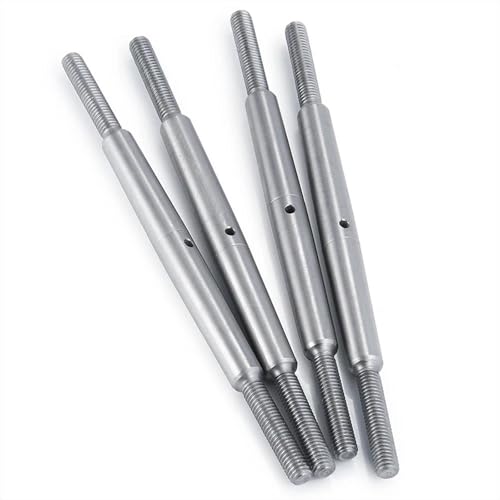 XAQRYQO RC-Links-Gestänge Für Kraton 8S Für BLX 1/5 RC-Auto Für Monster Truck-Tuningteile, 4-teiliges Lenkgestänge Aus Stahl, Hinteres Oberes Gestänge-Set XAQRYQO RC-Links-Gestänge Für Kraton 8S Für BLX 1/5 RC-Auto Für Monster Truck-Tuningteile, 4-teiliges Lenkgestänge Aus Stahl, Hinteres Oberes Gestänge-Set von XAQRYQO