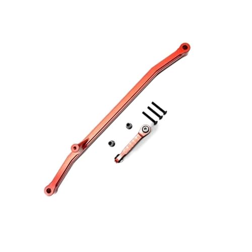 XAQRYQO RC-Links-Gestänge Für LOSI Für LMT 1/8 Für Monster Trucks RC-Upgrade-Teil Lenkstange RC-Autoteil Lenkgestänge Spurstange RC-Auto-Verbindungsstange(Red) von XAQRYQO