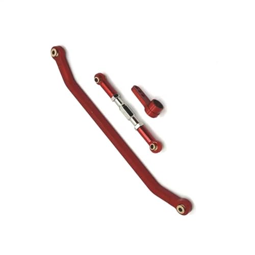 XAQRYQO RC-Links-Gestänge Für MN Für MN128 1/12 Off-Road RC-Upgrade-Teil Lenkstange RC-Autoteil Langlebige(Red) von XAQRYQO