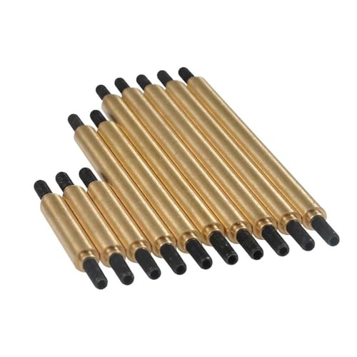 XAQRYQO RC-Links-Gestänge Für TRX-4 1/10 RC-Modellautozubehör, 10 Stück Metallverbindungsstange, Chassis-Aufhängung, Lenkgestänge, Zugstange von XAQRYQO