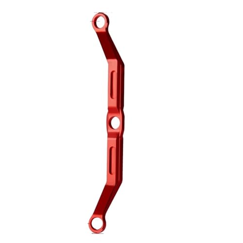 XAQRYQO RC-Links-Gestänge Für TRX4M Für Bronco Für Defender 1/18 RC Crawler Auto Upgrade Teile Zubehör Metallgestänge Lenkverbindung(Red) von XAQRYQO