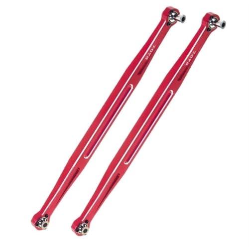 XAQRYQO RC-Links-Gestänge Für TRXS Für XRT 8S Für X-Maxx Für WideMaxx 1/6 RC-Auto-Upgrade-Teile Accessary Metall Front Steering Spurstange(Red) von XAQRYQO