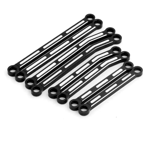 XAQRYQO RC-Links-Gestänge Für Trxs TRX4M Für Defender 1/18 RC Crawler Automodell Upgrade-Teile Metallgestänge Verbindungsstangensatz(Black) von XAQRYQO