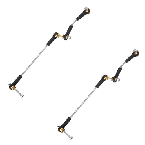 XAQRYQO RC-Links-Gestänge Für WPL C14 C24 C34 B1 B14 B24 B16 B36 1/16 RC Auto Ersatzteile 2 Set Lenkgestänge Servo Link Rod XAQRYQO RC-Links-Gestänge Für WPL C14 C24 C34 B1 B14 B24 B16 B36 1/16 RC Auto Ersatzteile 2 Set Lenkgestänge Servo Link Rod von XAQRYQO
