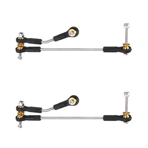 XAQRYQO RC-Links-Gestänge Für WPL C14 C24 C34 B1 B14 B24 B16 B36 1/16 RC Auto Ersatzteile 2 Set Lenkgestänge Servo Link Rod XAQRYQO RC-Links-Gestänge Für WPL C14 C24 C34 B1 B14 B24 B16 B36 1/16 RC Auto Ersatzteile 2 Set Lenkgestänge Servo Link Rod von XAQRYQO