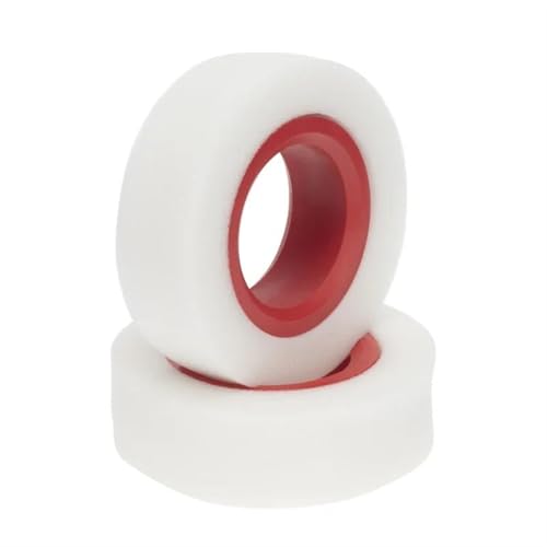 XAQRYQO RC Reifen Für Axial Für SCX10 90046 TRX4 Für Gen8 VS4-10 1,9 "100-110mm Rad Reifen Für 1/10 RC Crawler Auto Upgrade Teile(Red,110mm) von XAQRYQO