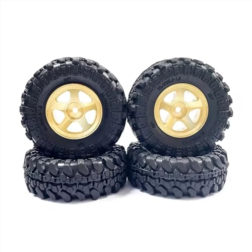 XAQRYQO RC Reifen Für FMS Für Land Für Cruiser 1/18 Maßstab RC Auto Upgrades Teile 4 Stück Br Beadlock Felgen Und Reifen Set XAQRYQO RC Reifen Für FMS Für Land Für Cruiser 1/18 Maßstab RC Auto Upgrades Teile 4 Stück Br Beadlock Felgen Und Reifen Set von XAQRYQO