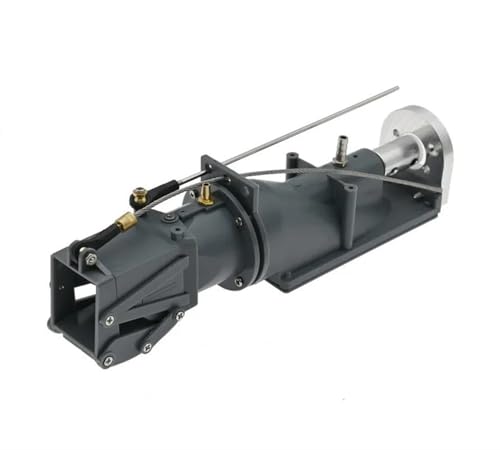 XAQRYQO RC Teile 26mm Wasserstrahl-Triebwerk Power Sprayer Pumpe Wasserstrahlpumpe Wasserkühlungsmantel 3650 Bürstenloser Motor RC Jet Boat Upgrade Teile Autozubehör(Without Motor) von XAQRYQO