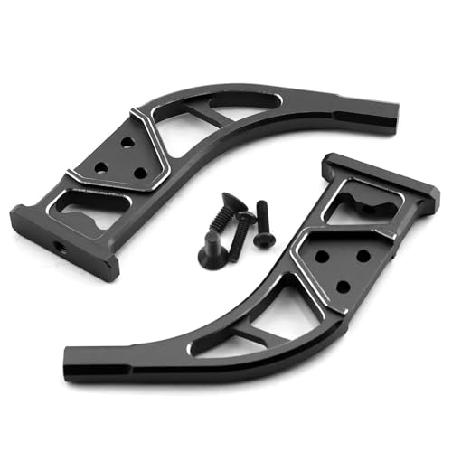 XAQRYQO RC Teile Für Arrma 1/7 Für Infraction Für Limitless Für Felony 6S Für BLX Metall Diffusor Unterstützt Hinten Flügel Unterstützung Rahmen RC Auto Upgrade Teile(Black) von XAQRYQO