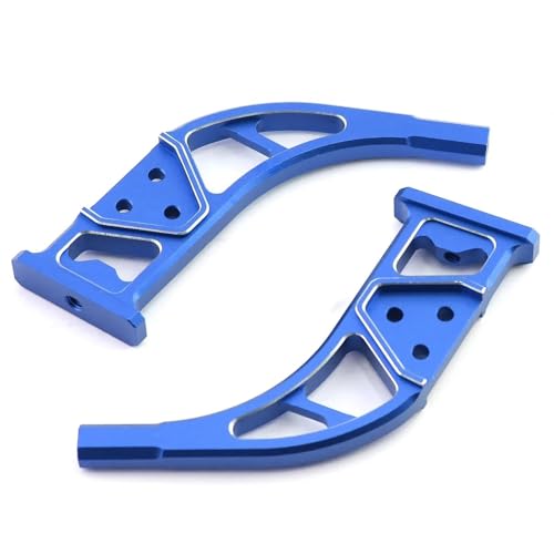 XAQRYQO RC Teile Für Arrma 1/7 Für Infraction Für Limitless Für Felony 6S Für BLX Metall Diffusor Unterstützt Hinten Flügel Unterstützung Rahmen RC Auto Upgrade Teile(Blue) von XAQRYQO